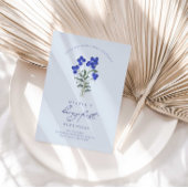Invitation Premier Anniversaire Baie Bleuet
