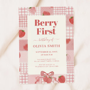 Invitation Premier Anniversaire Baie Rose 1er Anni