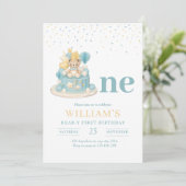 Invitation Premier Anniversaire de Beary, 1er Anniversaire de (Debout devant)