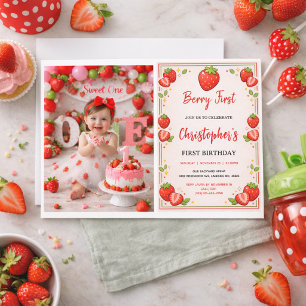 Invitation Premier anniversaire de Berry Premier anniversai
