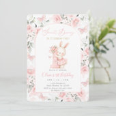 Invitation Premier anniversaire de Bunny (Debout devant)