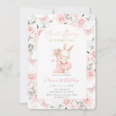 Invitation Premier anniversaire de Bunny (Devant)