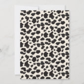 Invitation Premier anniversaire de Disco Western (Dos)