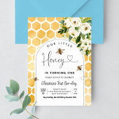 Invitation Premier anniversaire de Honey Bee
