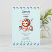 Invitation Premier anniversaire de James (Debout devant)