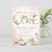 Invitation Premier anniversaire de la floraison de l'or rose  (Debout devant)