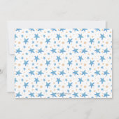 Invitation Premier anniversaire de la Marine Blue Cream Drago (Dos)