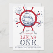 Invitation Premier anniversaire de la marine nautique (Devant)