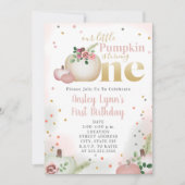 Invitation Premier anniversaire de la naissance du petit Citr (Devant)