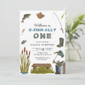 Invitation Premier anniversaire de la pêche rustique du poiss (Debout devant)