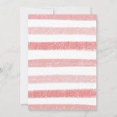 Invitation Premier anniversaire de l'arc-en-ciel et des nuage (Dos)