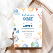 Invitation Premier anniversaire de l'explosion spatiale