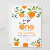 Invitation Premier anniversaire de Little Cutie (Devant)