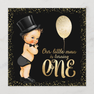 Invitation Premier anniversaire de Little Man