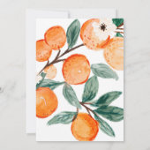 Invitation Premier anniversaire de notre petite ville (Dos)