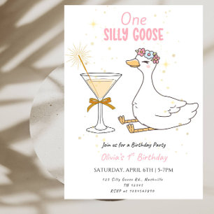Invitation Premier anniversaire de Pink Goose - Premier anniv
