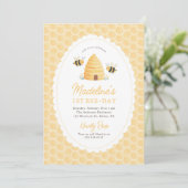 Invitation Premier anniversaire de Premier Bee Day (Debout devant)