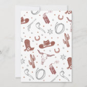 Invitation Premier anniversaire de Rodéo (Dos)