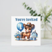 Invitation Premier anniversaire de Western Pony (Debout devant)