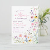 Invitation Premier anniversaire des Fleurs sauvages du pré (Debout devant)