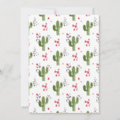 Invitation Premier anniversaire du Cactus du sud-ouest (Dos)