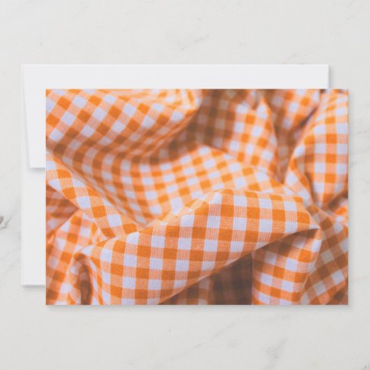 Invitation Premier anniversaire du citrouille | Rustic Fall P (Dos)