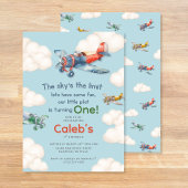 Invitation Premier anniversaire du petit pilote