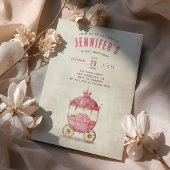 Invitation Premier anniversaire du transport enchanté