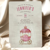 Invitation Premier anniversaire du transport enchanté