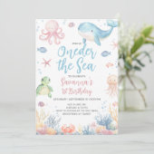 Invitation Premier Anniversaire Oneder la Mer (Debout devant)