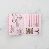 Invitation Premier anniversaire Paris Passeport (Intérieur)