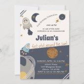 Invitation Premier anniversaire, Première orbite autour du so (Devant)