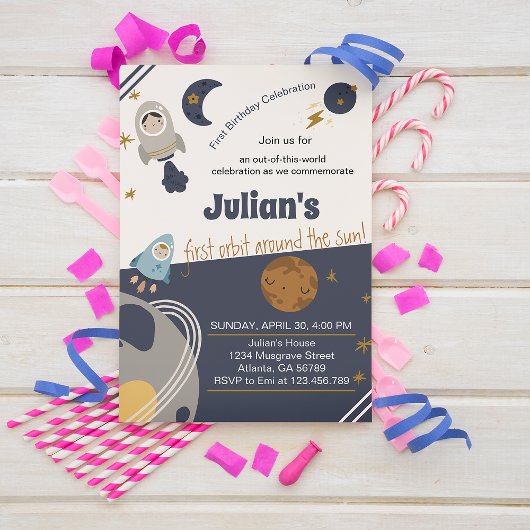 Invitation Premier anniversaire, Première orbite autour du so