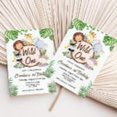 Invitation Premier anniversaire Safari Anniversaire