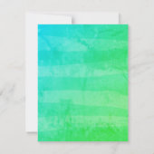 Invitation Premier anniversaire Wild One Jungle Sloth Party (Dos)