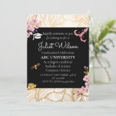 Invitation Premier diplôme universitaire de l'université Shin (Debout devant)