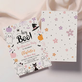 Invitation Premier Jour de Booktacular Halloween Anniversaire