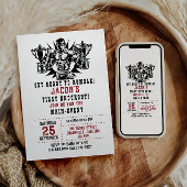 Invitation Premier Knockout Boxing Anniversaire