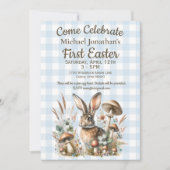 Invitation Premier Lapin de Pâques (Devant)