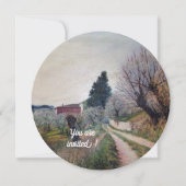 INVITATION PREMIER PRINTEMPS DANS LE PAYSAGE TOSCANS (Devant)