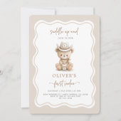 Invitation Premier rodéo (Devant)