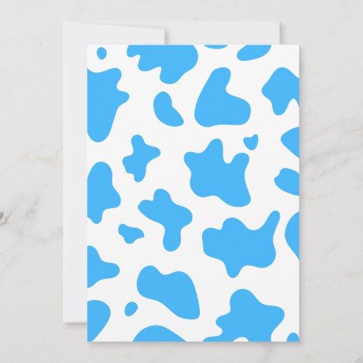 Invitation Premier Rodéo 1ère fête (Dos)