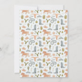 Invitation Premier Rodeo Cowboy Boy Anniversaire (Dos)