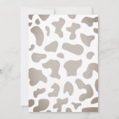 Invitation Premier Rodéo Cowboy Vêtements Western Boy Anniver (Dos)