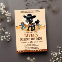 Premier Rodeo mignon cowboy cheval d'anniversaire