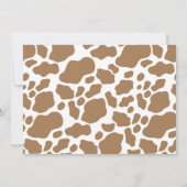 Invitation Premier Rodéo moderne Southern Cowboy Photo Annive (Dos)