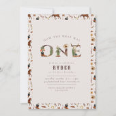 Invitation Premier Rodéo moderne Western Boys 1er anniversair (Devant)