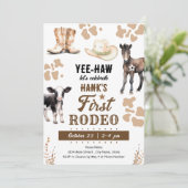 Invitation Premier Rodéo Occidental Anniversaire (Debout devant)