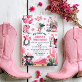 Invitation Premier Rodéo Silly Goose Cowgirl Western Annivers