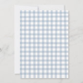 Invitation Premier Rodéo Western Baby Boy Anniversaire (Dos)